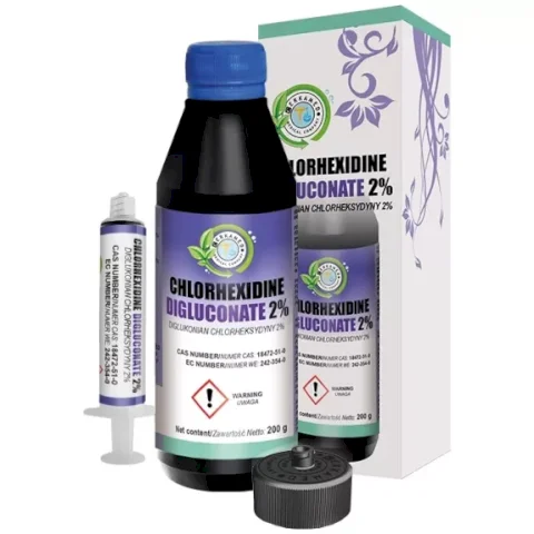 CHLORHEXIDINE DIGLUCONATE 2% tekućina za ispiranje korijenskog kanala, 200g, CERKAMED