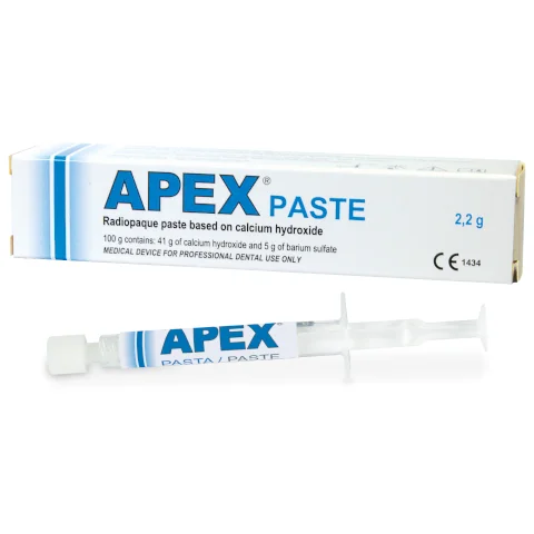 APEX PASTE 2,2g calcium hydroxid pasta za privremeno punjenje kanala, Chema Elektromet