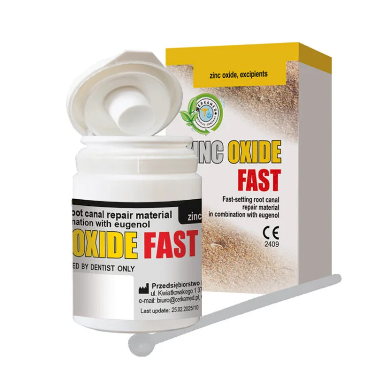 ZINK OXIDE prah FAST 50g za izradu privremenih ispuna, Cerkamed