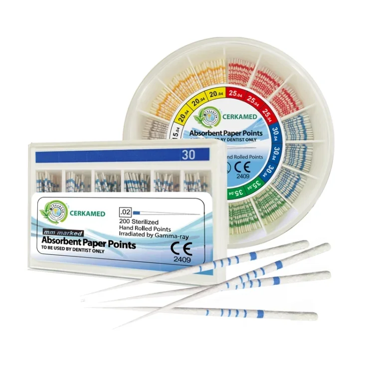 PAPER POINTS 4%, 6% markirani, round package, a240, Cerkamed