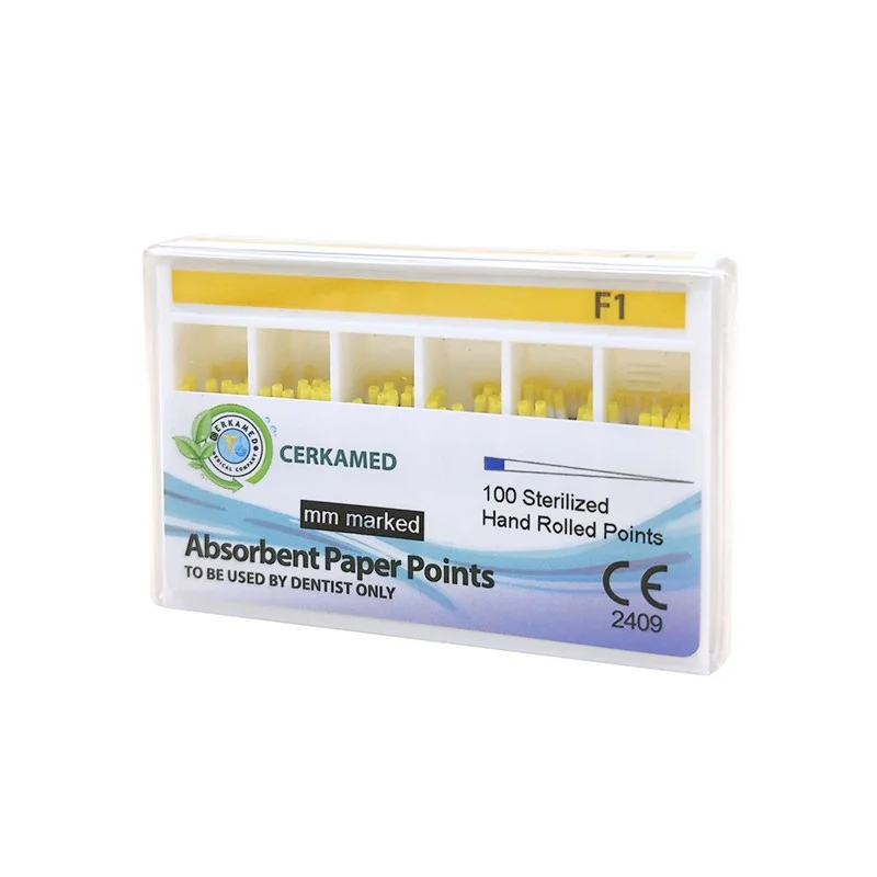 PAPER POINTS F1, F2, F3, Protaper, markirani, a100, Cerkamed