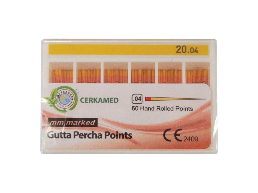 GUTTA PERCHA POINTS 4% 20 markirani, a60
