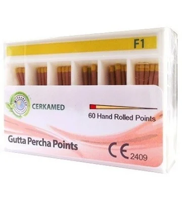 GUTTA PERCHA POINTS F1 markirani, Protaper, a60