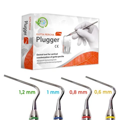 GUTTA PERCHA PLUGERS set od 4 instrumenta