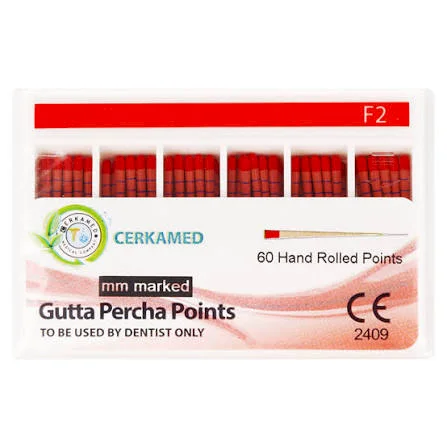 GUTTA PERCHA POINTS F2 markirani, Protaper, a60
