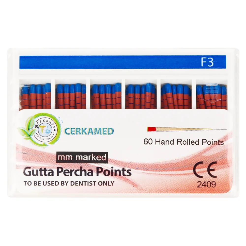 GUTTA PERCHA POINTS F3 markirani, Protaper, a60
