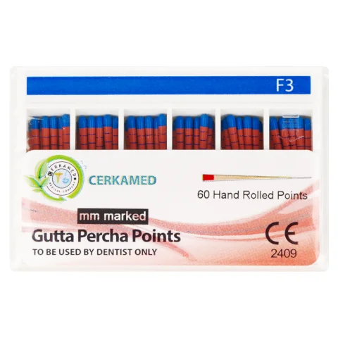 GUTTA PERCHA POINTS F3 markirani, Protaper, a60