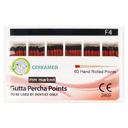 GUTTA PERCHA POINTS F4 markirani, Protaper, a60