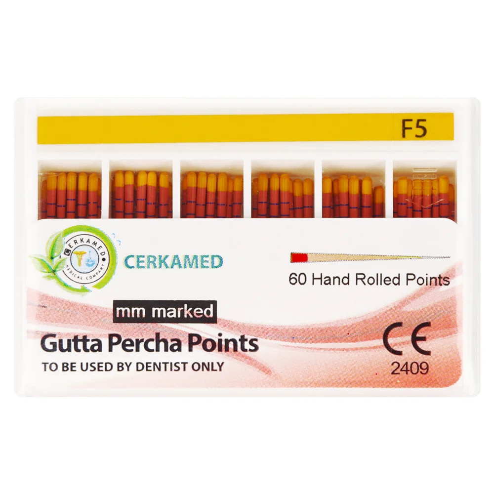 GUTTA PERCHA POINTS F5 markirani, Protaper, a60