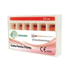 GUTTA PERCHA POINTS 4% 25 markirani, a60